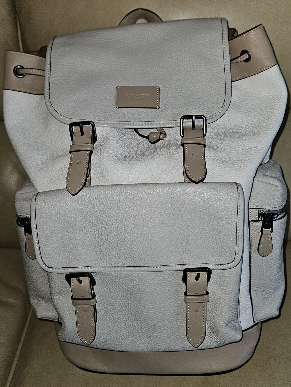 Rare Coach CJ516 Colorblock Sprint Backpack Excellent Condition!!MSRP$750